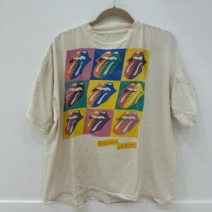 Authentic 1990 Rolling Stones vintage concert tour tee tourtees